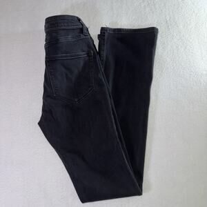Arizona Jean Company Black Denim Jeans High Rise Boot Cut Womens 1